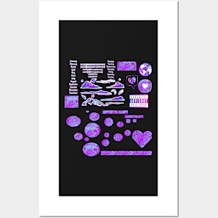 Amethyst Sticker Pack Posters and Art